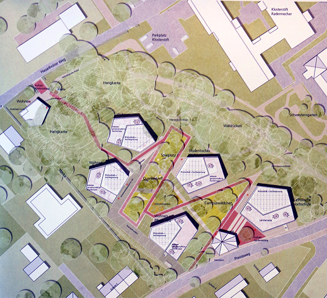 Kloster Presuweg Neubaupläne